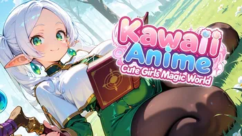 Kawaii Anime: Cute Girls Magic World cover image