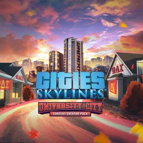 Cities: Skylines - Content Creator Pack: University City cover image