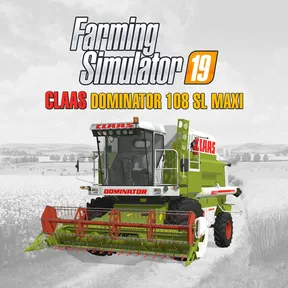 Farming Simulator 19 - CLAAS DOMINATOR 108 SL MAXI DLC cover image