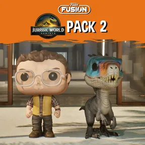 Funko Fusion - Jurassic World Rebirth Pack 2 - Dr Henry Loomis and Raptor cover image