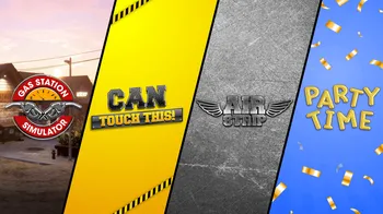 Gas Station Simulator, Airstrip DLC, Can Touch This DLC and Party Time DLC Bundle cover image