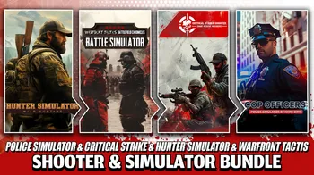 POLICE SIMULATOR & CRITICAL STRIKE & HUNTER SIMULATOR & WARFRONT TACTIS (SHOOTER & SIMULATOR BUNDLE) cover image