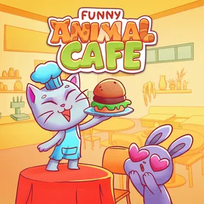 Funny Animal Cafe cover image