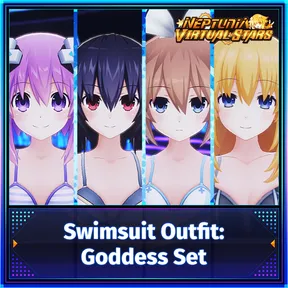 Neptunia Virtual Stars - Swimsuit Outfit: Goddess Set cover image