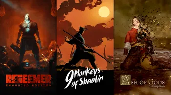 9 Monkeys of Shaolin + Ash of Gods + Redeemer: Bundle cover image