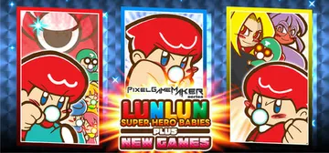 Pixel Game Maker Series LUNLUN SUPER HERO BABIES PLUS NEWGAMES cover image