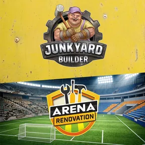 Junkyard Builder & Arena Renovation Bundle cover image