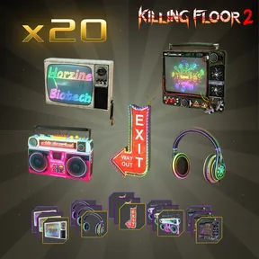 Retro Neon Gear Cosmetic Bundle cover image