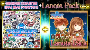 GROOVE COASTER WAI WAI PARTY!!!! + Lanota Pack Set cover image