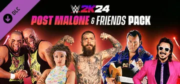 WWE 2K24 Post Malone & Friends Pack cover image