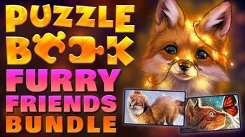 Puzzle Book: Furry Friends Bundle cover image