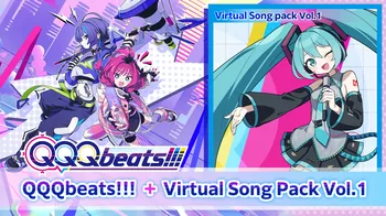 QQQbeats!!! + Virtual Song Pack Vol.1 Bundle cover image