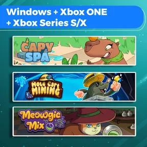 Capy Spa + Mole Cart Mining + Meowgic Mix (Bundle) cover image
