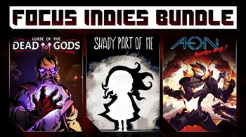 FOCUS INDIES BUNDLE: Curse of the Dead Gods + Shady Part of Me + Aeon Must Die! cover image