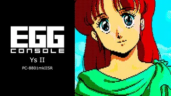 EGGCONSOLE Ys II PC-8801mkIISR cover image