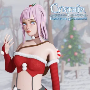 Cynthia: Hidden in the Moonshadow - 'Xmas' Costume cover image