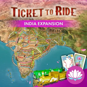 Ticket to Ride®: India Expansion cover image
