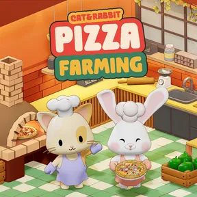 Cat&Rabbit Pizza Farming cover image