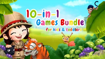 10-in-1 Games Bundle for Kids & Toddlers cover image