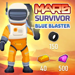 Mars Survivor: Blue Blaster cover image
