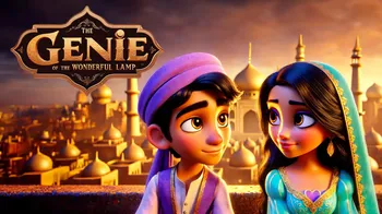 The Genie of the Wonderful Lamp cover image