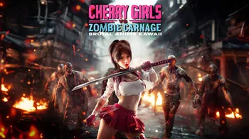 Cherry Girls vs Zombie Carnage: Brutal Anime Kawaii cover image