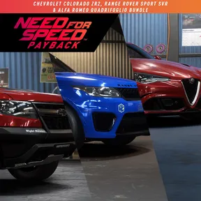 Need for Speed™ Payback: Chevrolet Colorado ZR2, Range Rover Sport SVR & Alfa Romeo Quadrifoglio Bundle cover image