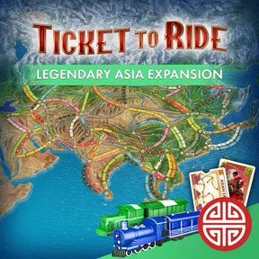 Ticket to Ride®: Legendary Asia Expansion cover image