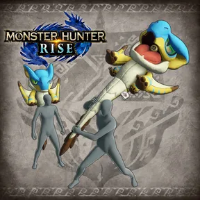 "Stuffed Tigrex" Hunter layered weapon (Hunting Horn) cover image