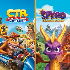 Crash™ Team Racing Nitro-Fueled + Spyro™ Game Bundle cover image