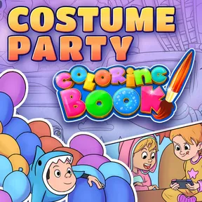 Coloring Book: Costume Party cover image