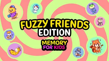 Memory For Kids Fuzzy Friends Edition cover image
