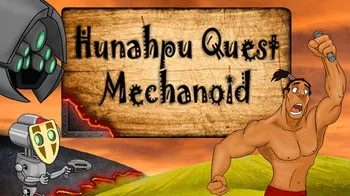 Hunahpu Quest. Mechanoid cover image