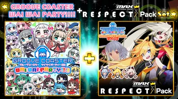 GROOVE COASTER WAI WAI PARTY!!!! + DJMAX RESPECT Pack Set cover image