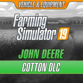 Farming Simulator 19 - John Deere Cotton DLC cover image
