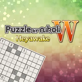 Puzzle by Nikoli W Heyawake cover image