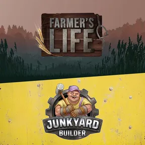 Junkyard Builder & Farmer's Life cover image