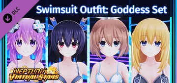 Neptunia Virtual Stars - Swimsuit Outfit: Goddess Set cover image
