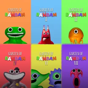 Garten of Banban Bundle: 1 + 2 + 3 + 4 + 6 + 7 cover image