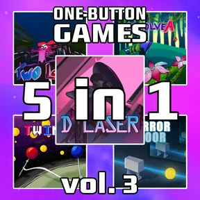 One Button Games 5-in-1 vol. 3 cover image