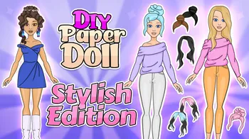 DIY Paper Doll: Stylish Edition cover image