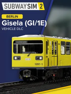 SubwaySim 2 - Berlin Vehicle DLC: Gisela (GI/1E) cover image