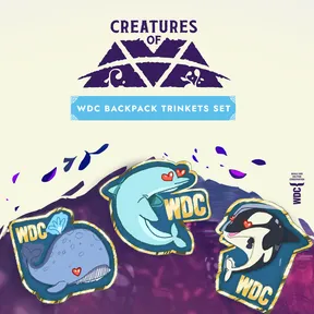Creatures of Ava: WDC Charity Backpack Trinkets Set cover image