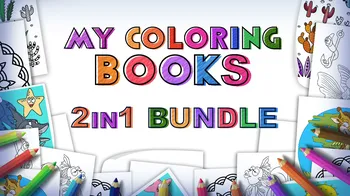 My Coloring Books - 2 in 1 Bundle cover image