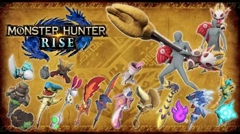 ”Stuffed Monster” Hunter layered weapon pack cover image