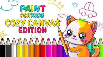 Paint For Kids Cozy Canvas Edition cover image
