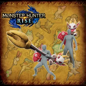 ”Stuffed Monster” Hunter layered weapon pack cover image
