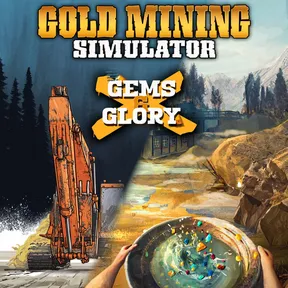 Gold Mining Simulator + Gems & Glory DLC (Bundle) cover image