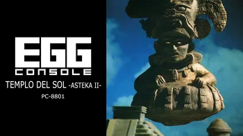EGGCONSOLE TEMPLO DEL SOL: ASTEKA II PC-8801 cover image